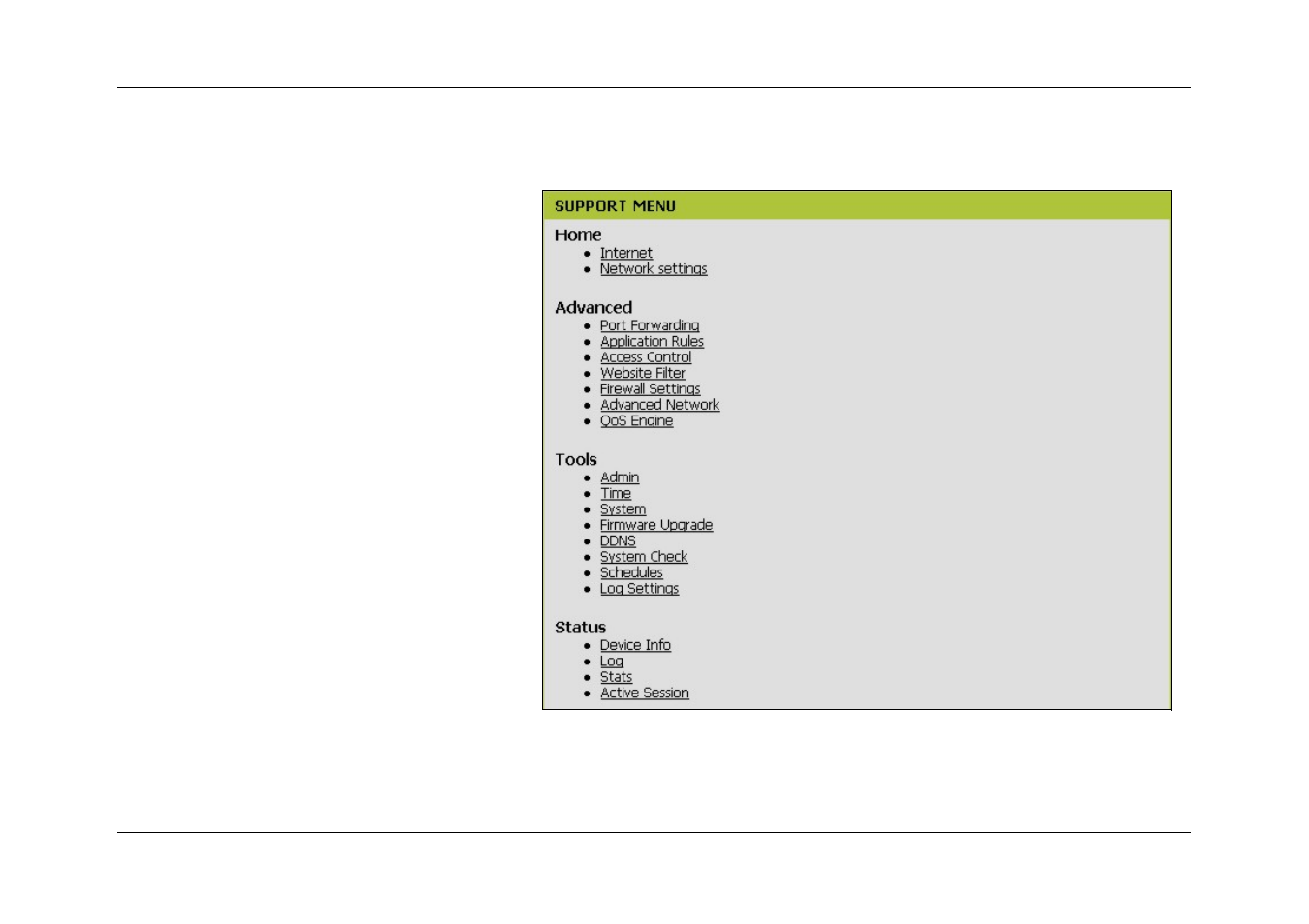 Support | D-Link DIR-120 User Manual | Page 68 / 77