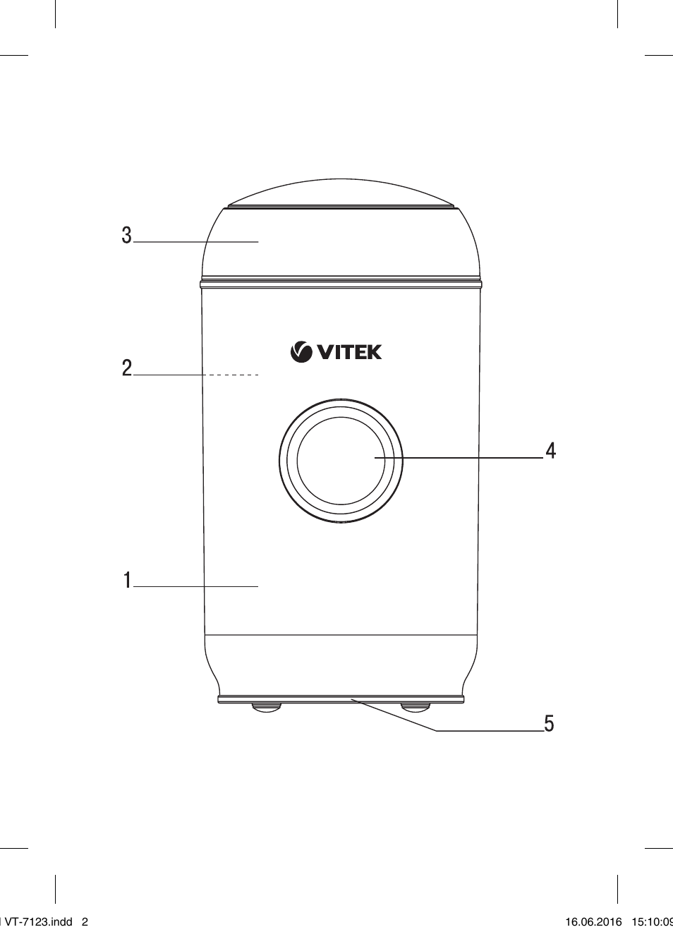 Vitek VT-7123 ST User Manual | Page 2 / 24