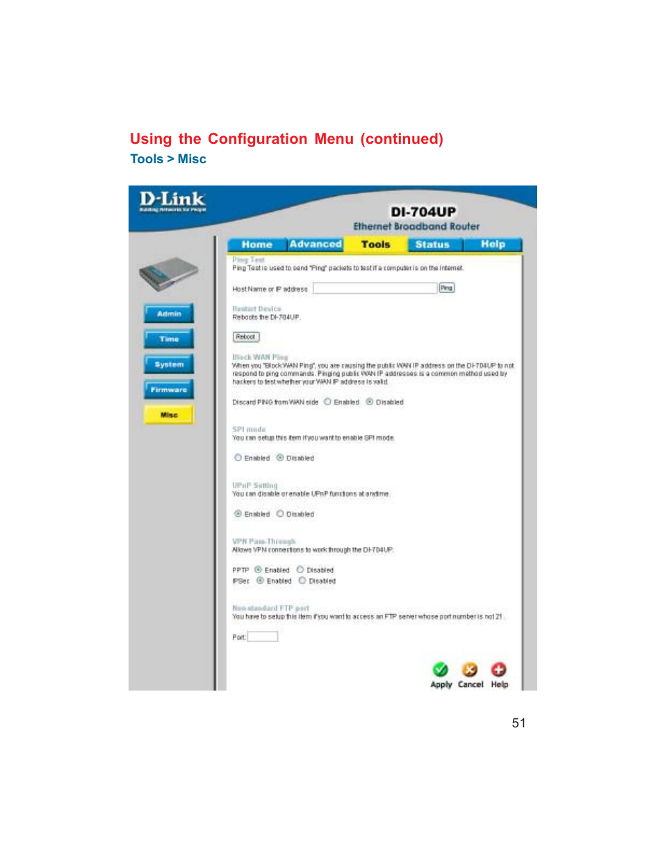 D-Link DI-704UP User Manual | Page 51 / 108