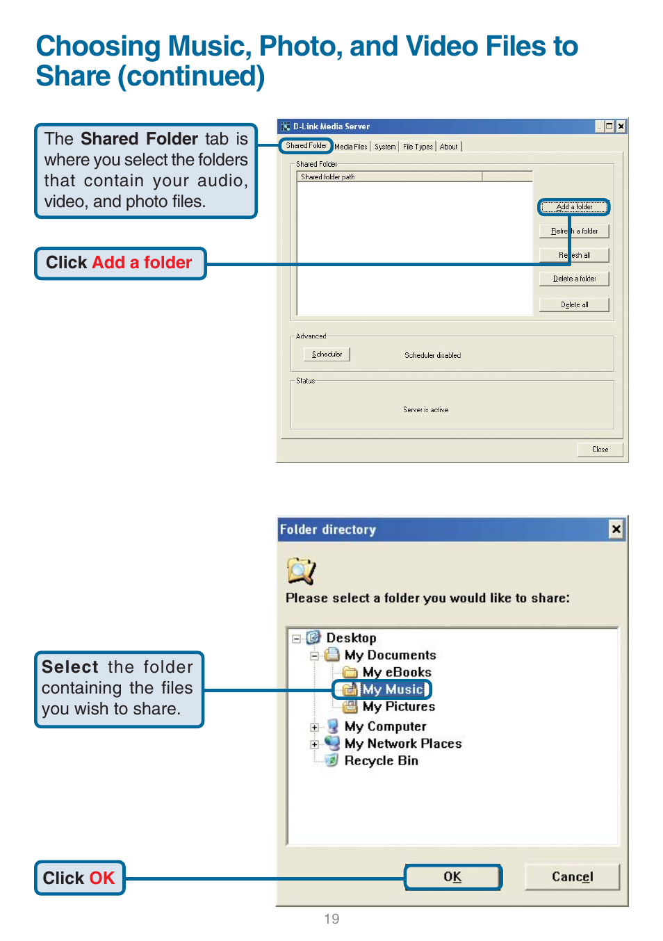 D-Link DSM-320 User Manual | Page 19 / 111