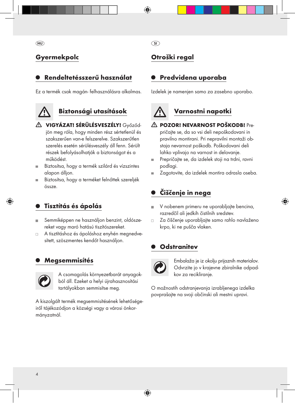 Livarno Z31195 User Manual | Page 4 / 9