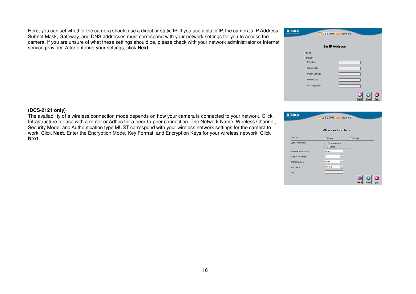 D-Link DCS-2102 User Manual | Page 19 / 61