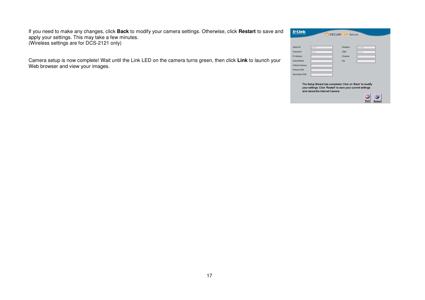 D-Link DCS-2102 User Manual | Page 20 / 61