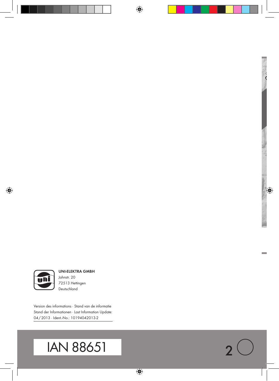 Livarno 10194 User Manual | Page 21 / 21