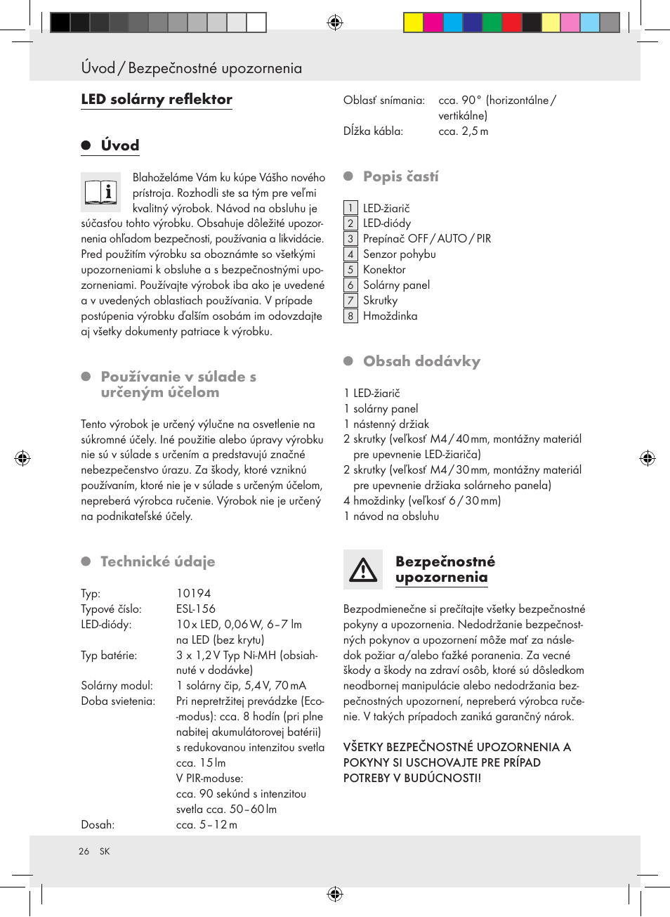 Livarno 10194 User Manual | Page 26 / 34