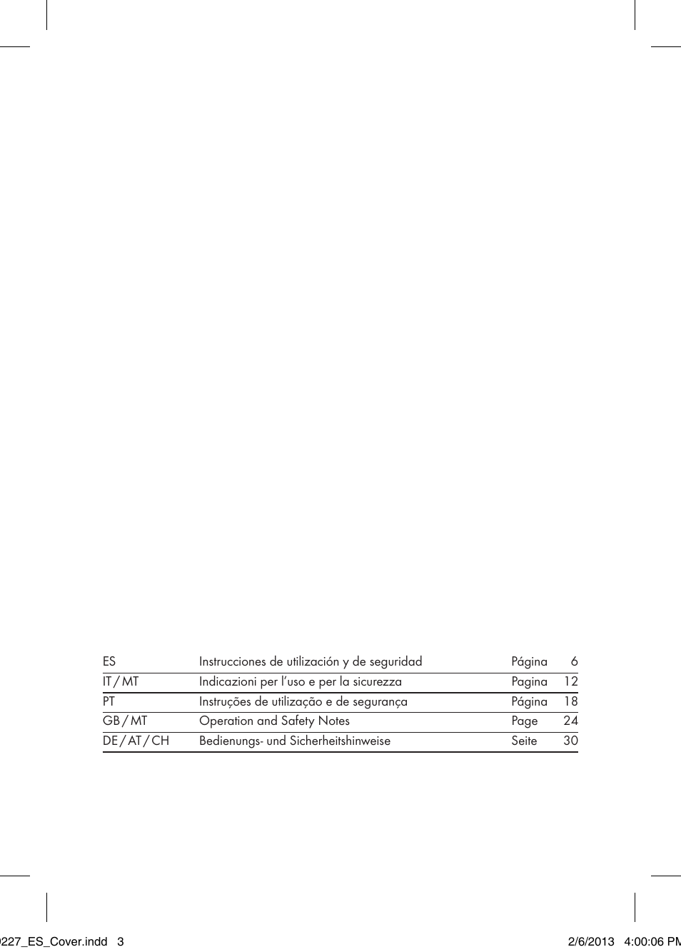 Livarno Z30652..-BS User Manual | Page 2 / 36