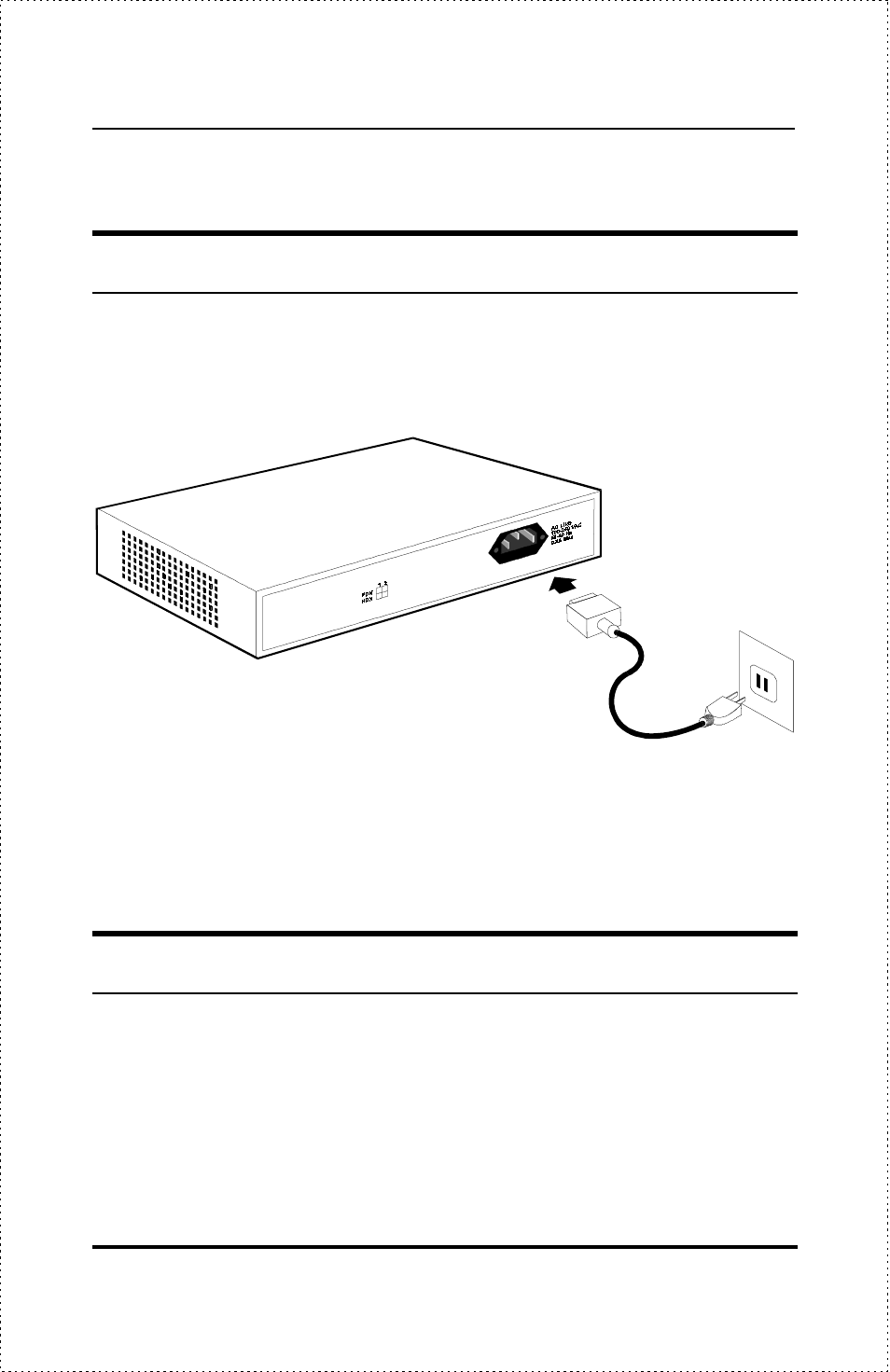 Connecting power, Network connections | D-Link DES-802 User Manual | Page 22 / 37