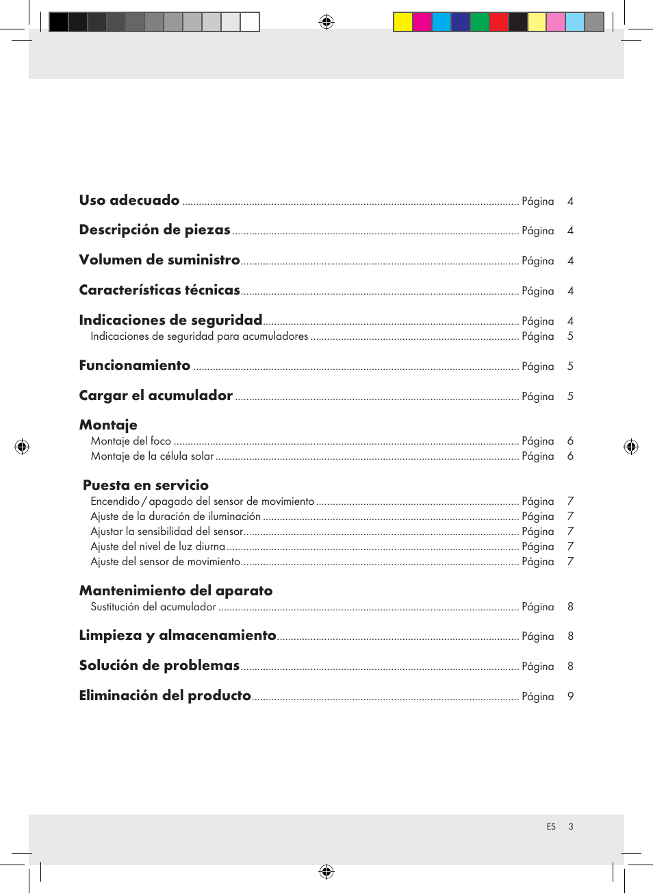 Livarno Z31171 User Manual | Page 3 / 40