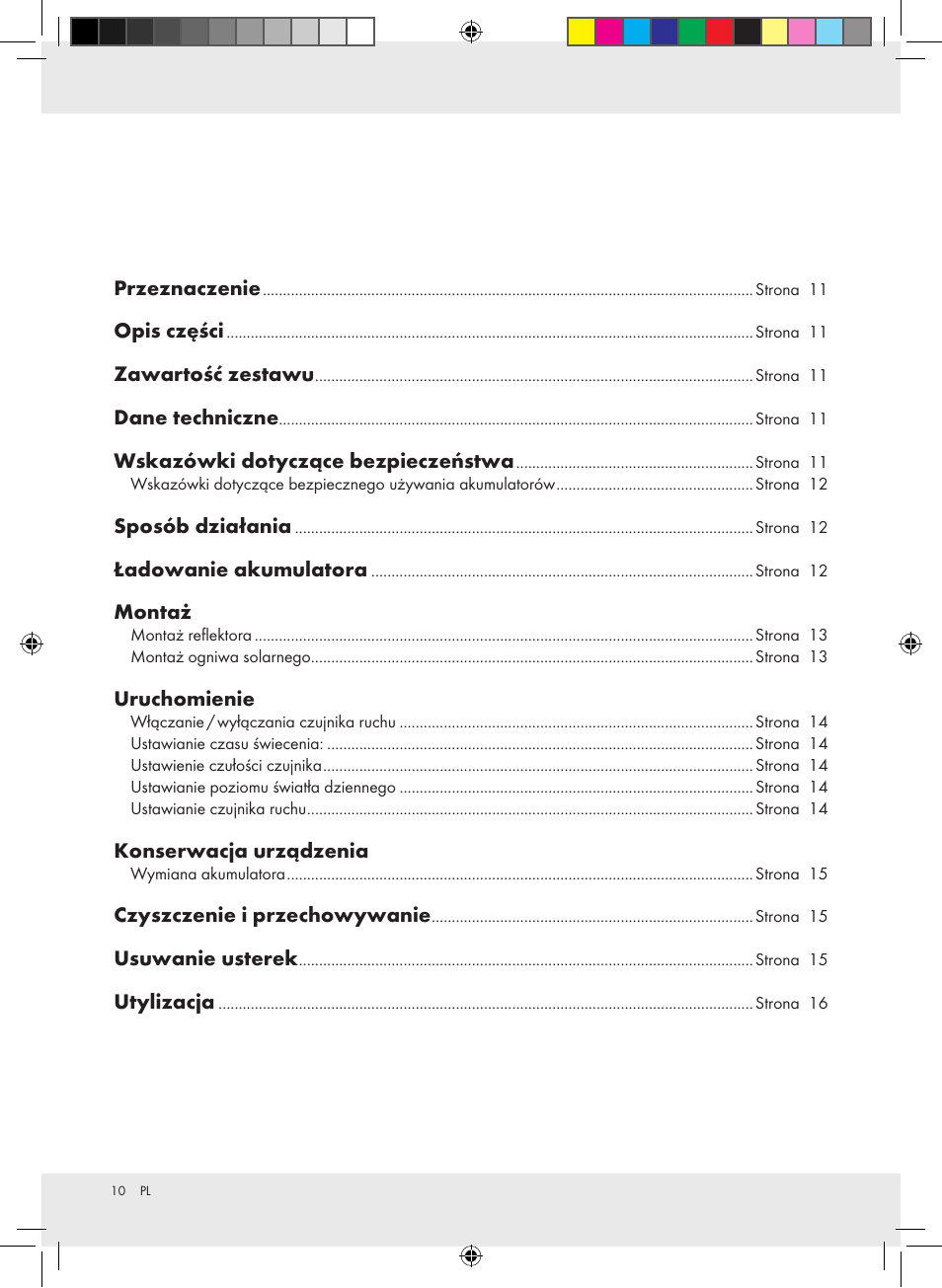 Livarno Z31171 User Manual | Page 10 / 54