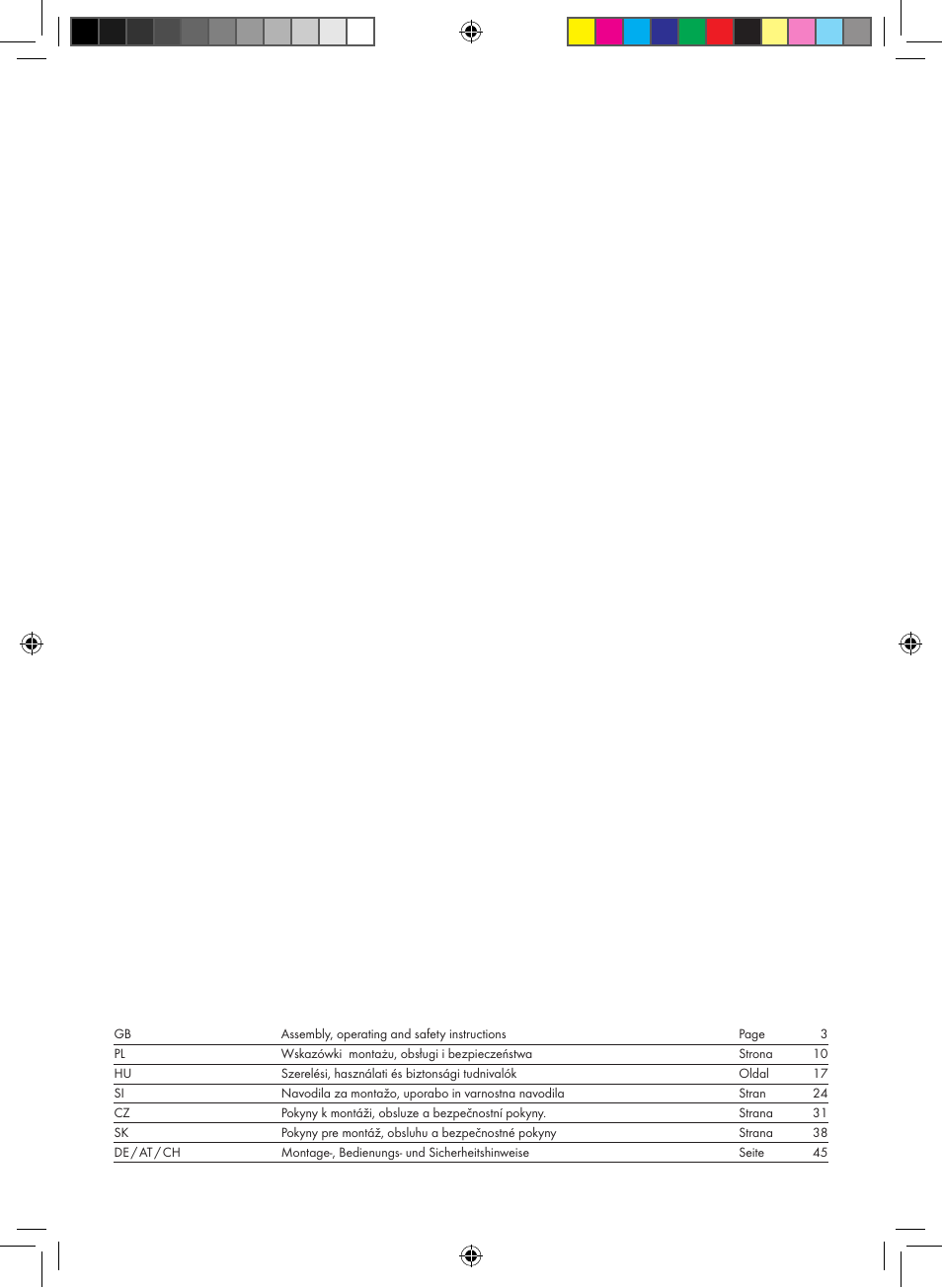 Livarno Z31171 User Manual | Page 2 / 54