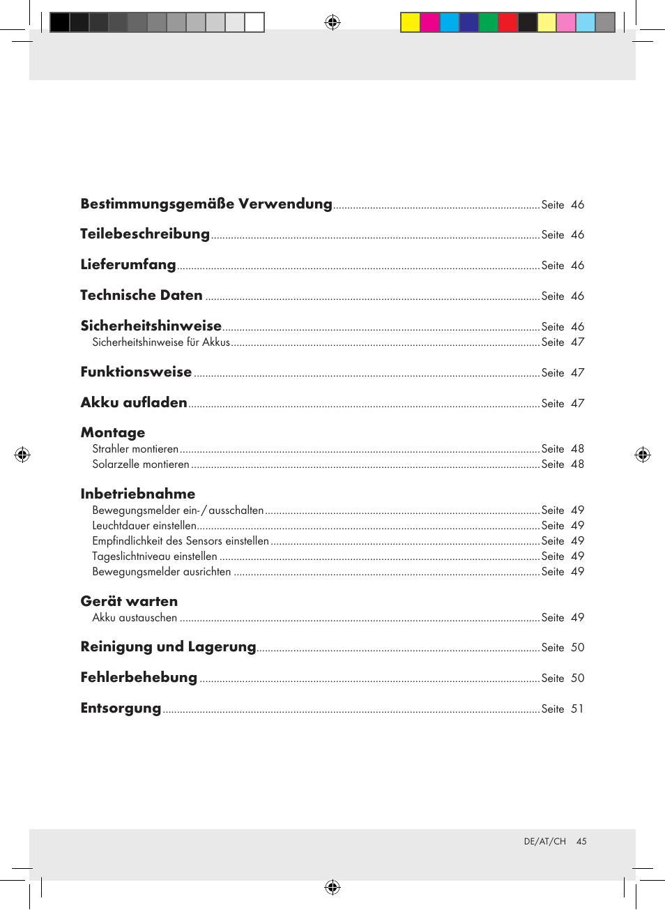 Livarno Z31171 User Manual | Page 45 / 54