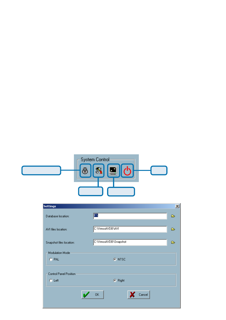 Using ip surveillance software (continued), Playback program (continued), Settings | D-Link SECURICAM NETWORK DCS-5300 User Manual | Page 111 / 143