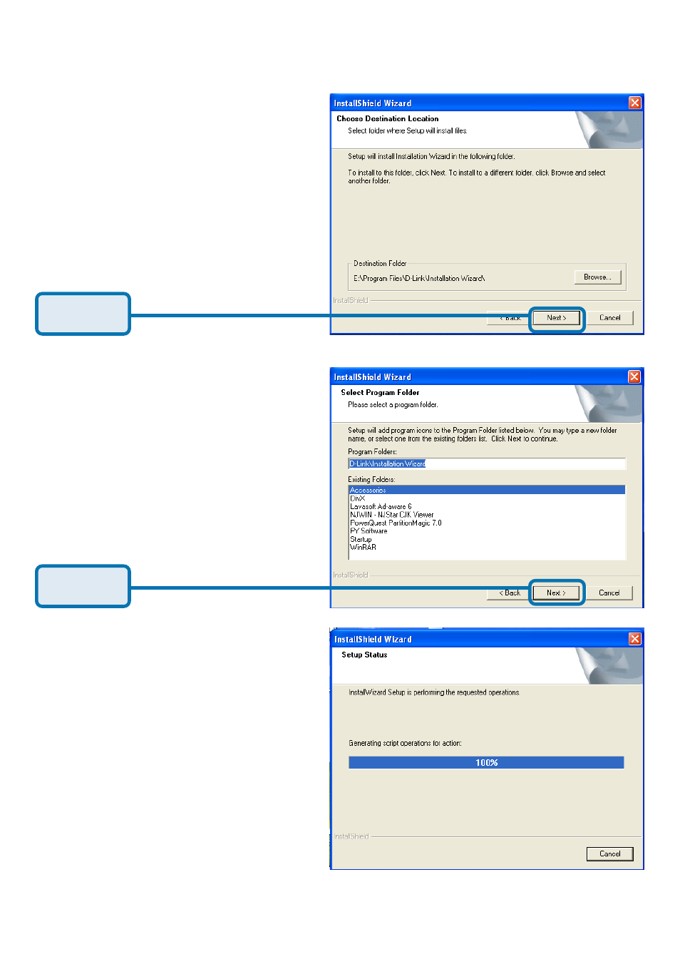 Installation wizard (continued) | D-Link SECURICAM NETWORK DCS-5300 User Manual | Page 12 / 143