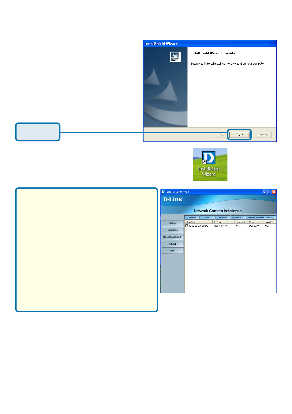 Installation wizard (continued) | D-Link SECURICAM NETWORK DCS-5300 User Manual | Page 13 / 143