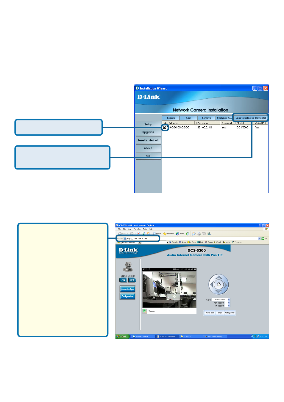 Installation wizard (continued) | D-Link SECURICAM NETWORK DCS-5300 User Manual | Page 14 / 143