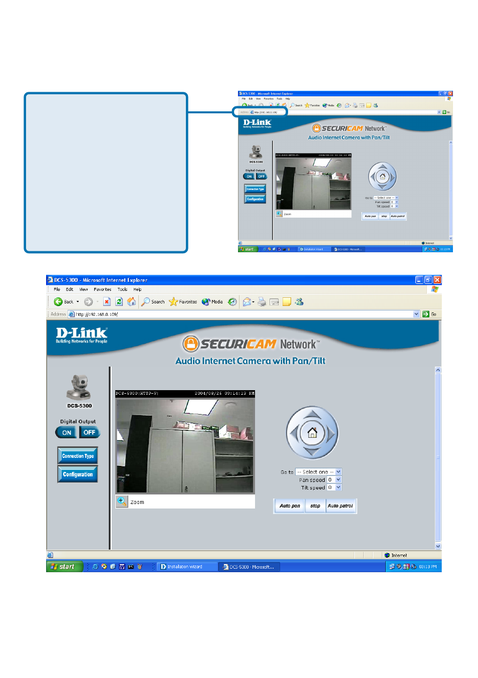 Testing the dcs-5300 internet camera | D-Link SECURICAM NETWORK DCS-5300 User Manual | Page 26 / 143
