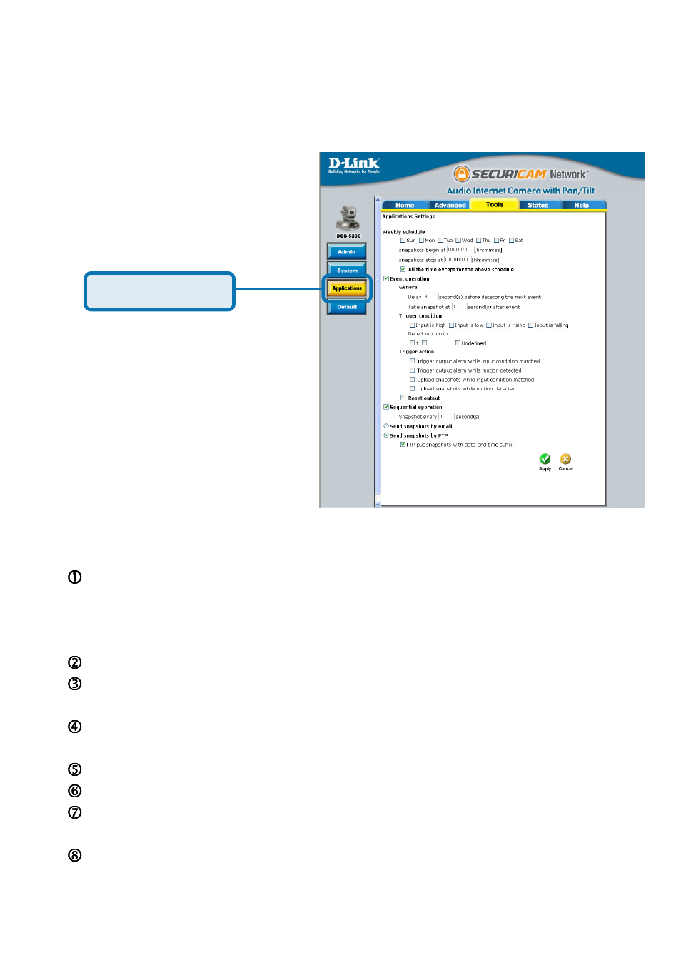 D-Link SECURICAM NETWORK DCS-5300 User Manual | Page 65 / 143