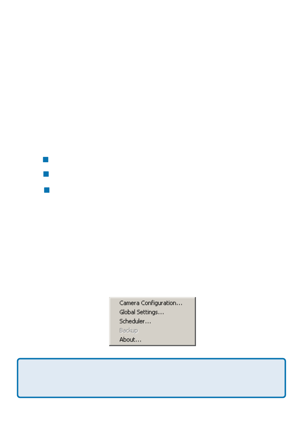 Using ip surveillance software (continued), Camera configurations, Monitor program (continued) | D-Link SECURICAM NETWORK DCS-5300 User Manual | Page 77 / 143