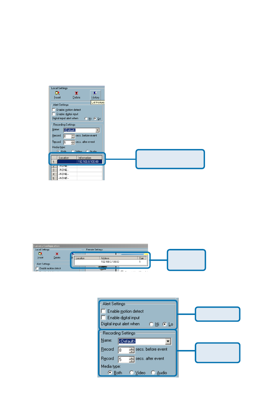 Using ip surveillance software (continued), Monitor program (continued) | D-Link SECURICAM NETWORK DCS-5300 User Manual | Page 80 / 143