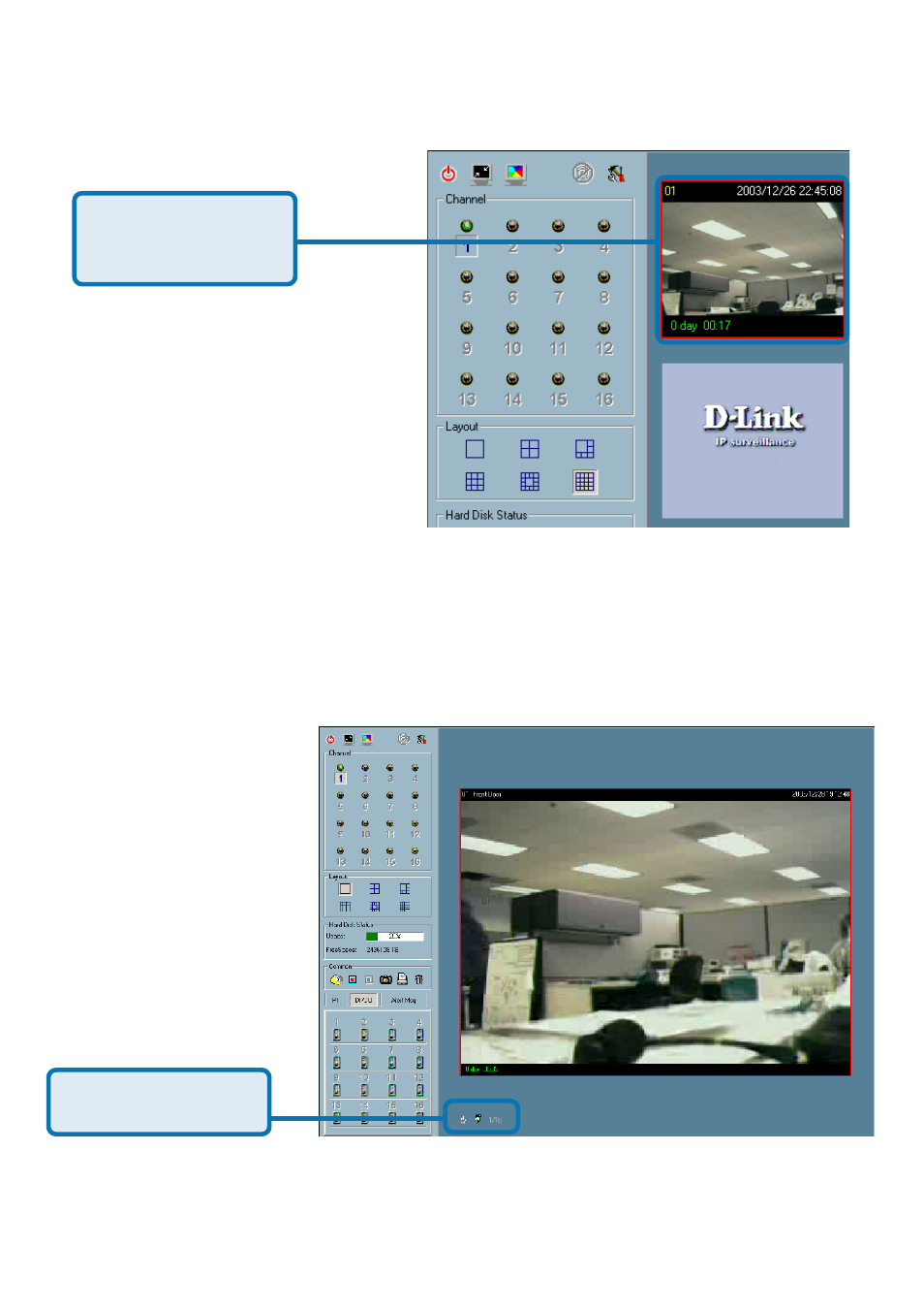 Using ip surveillance software (continued), Monitor program (continued) | D-Link SECURICAM NETWORK DCS-5300 User Manual | Page 92 / 143