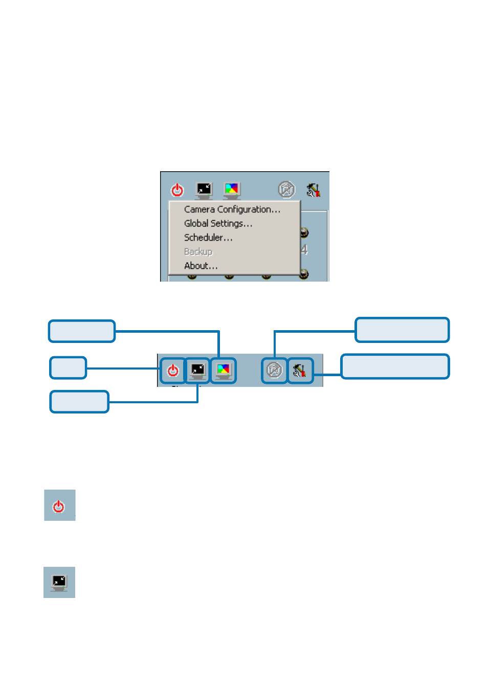 Using ip surveillance software (continued), Monitor program (continued) | D-Link SECURICAM NETWORK DCS-5300 User Manual | Page 96 / 143