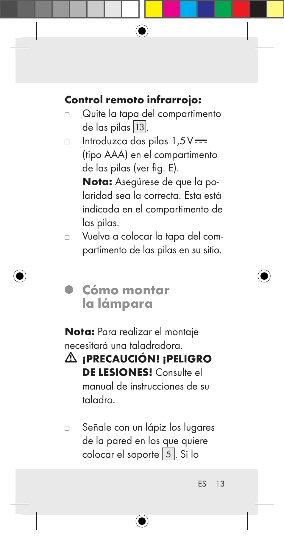 Cómo montar la lámpara | Livarno Z31206A User Manual | Page 13 / 84