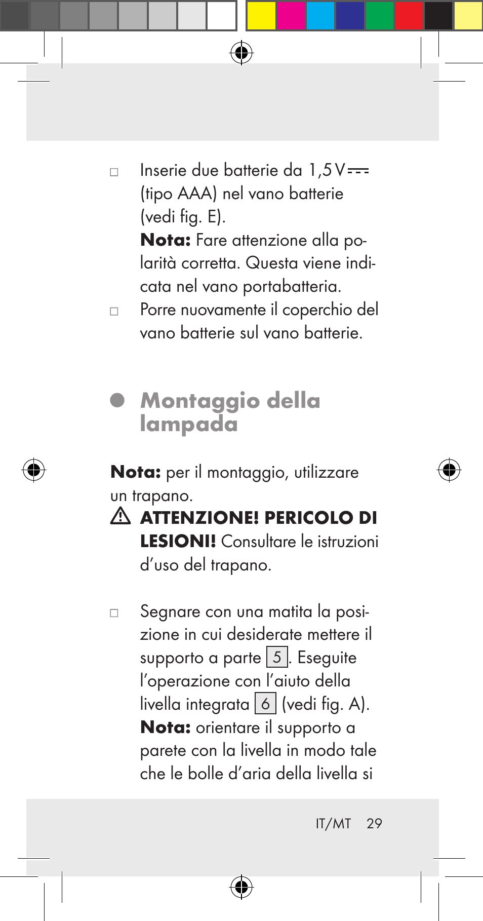 Montaggio della lampada | Livarno Z31206A User Manual | Page 29 / 84