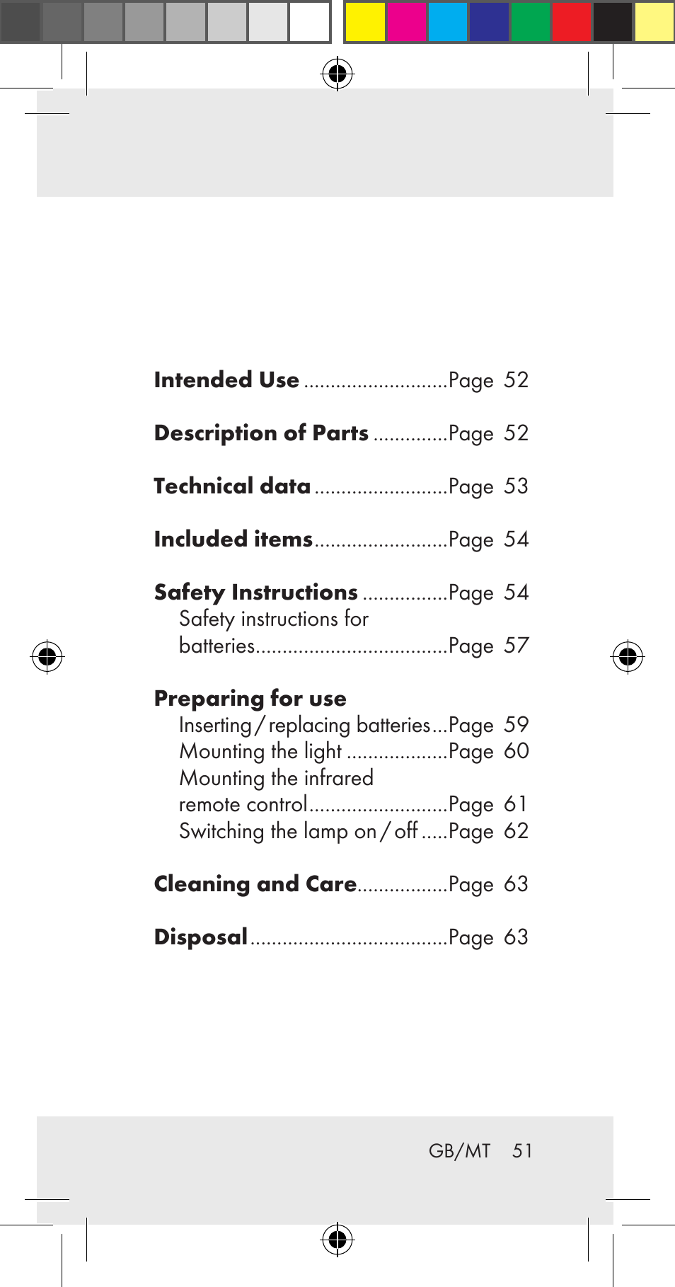 Livarno Z31206A User Manual | Page 51 / 84