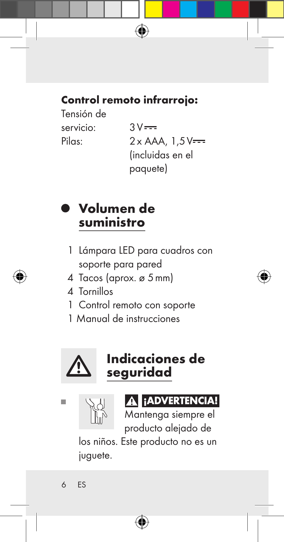 Volumen de suministro, Indicaciones de seguridad | Livarno Z31206A User Manual | Page 6 / 84