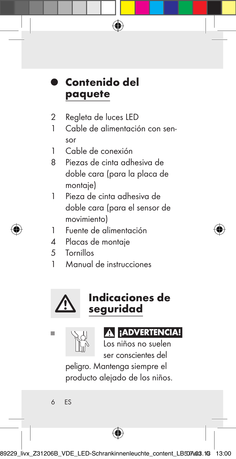 Livarno Z31206B User Manual | Page 6 / 69