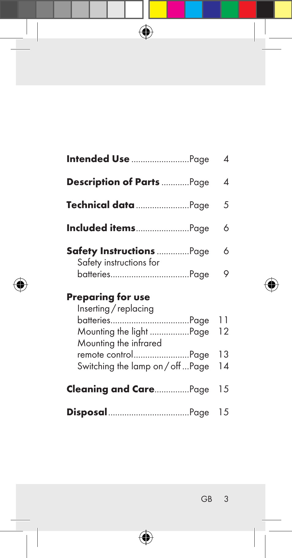 Livarno Z31206A User Manual | Page 3 / 67