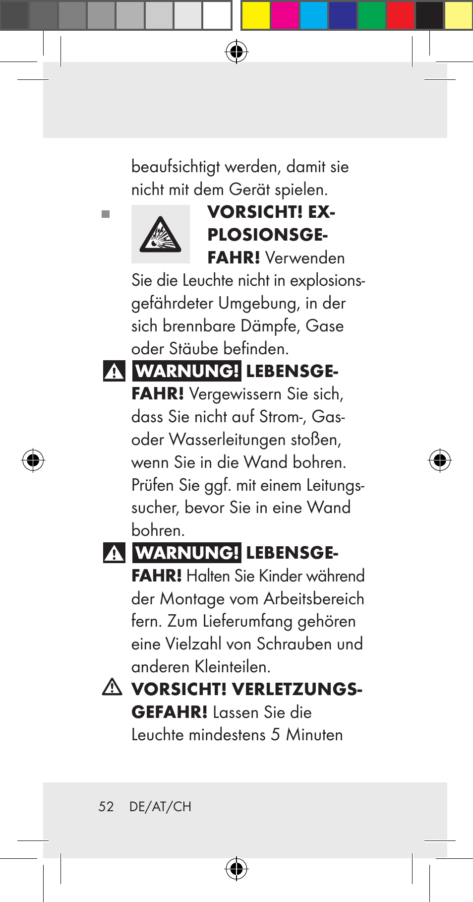 Livarno Z31206A User Manual | Page 52 / 67