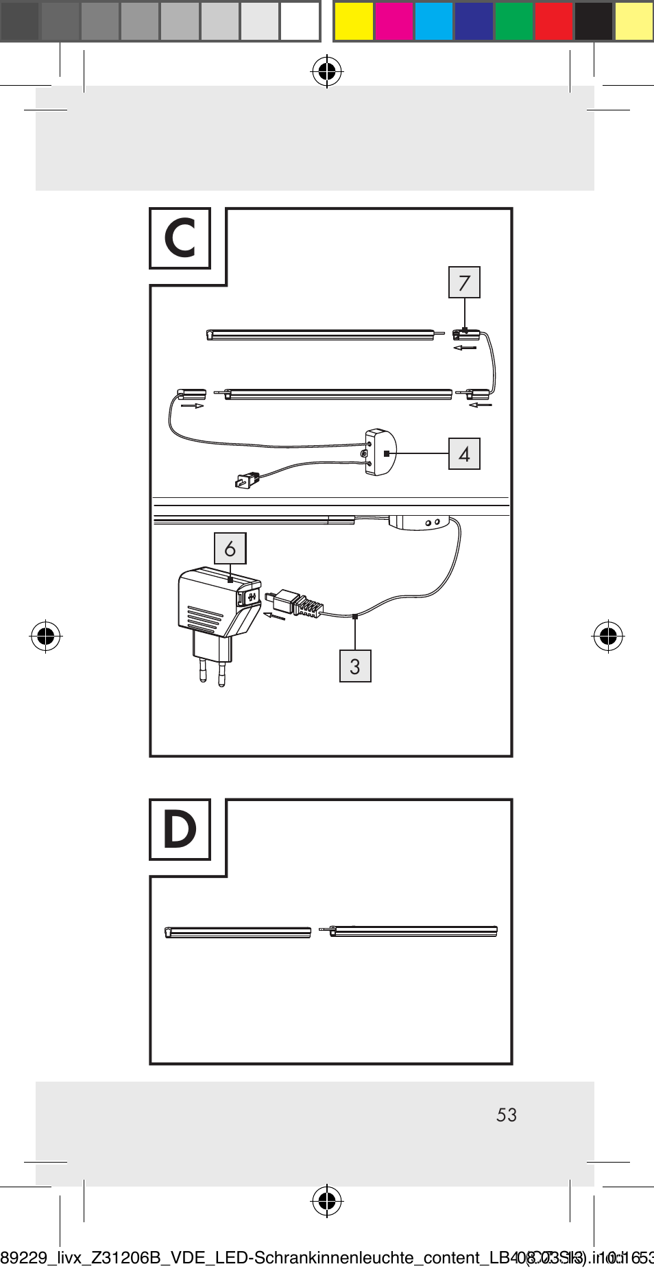 Livarno Z31206B User Manual | Page 53 / 55