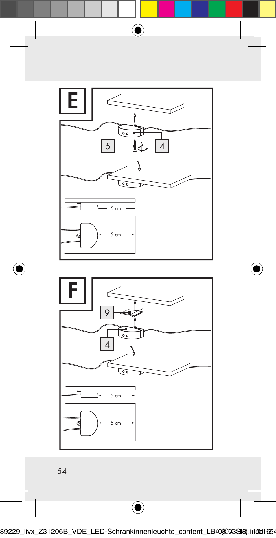 Livarno Z31206B User Manual | Page 54 / 55