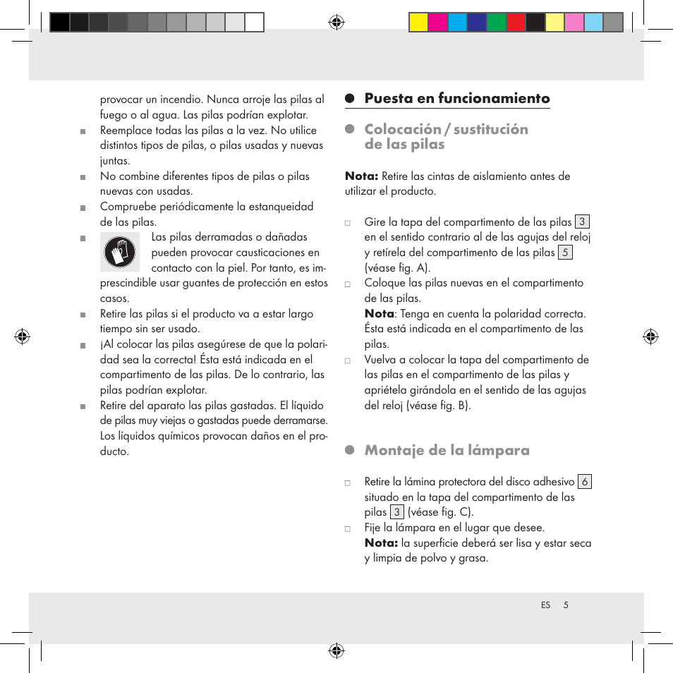 Montaje de la lámpara | Livarno Z31170A Z31170B User Manual | Page 5 / 19