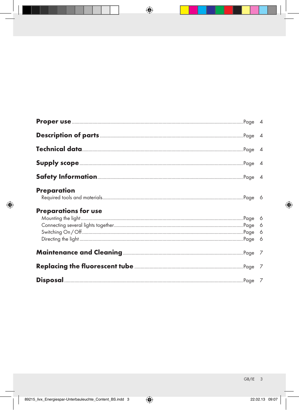 Livarno Z30802A-BS Z30802B-BS User Manual | Page 3 / 9