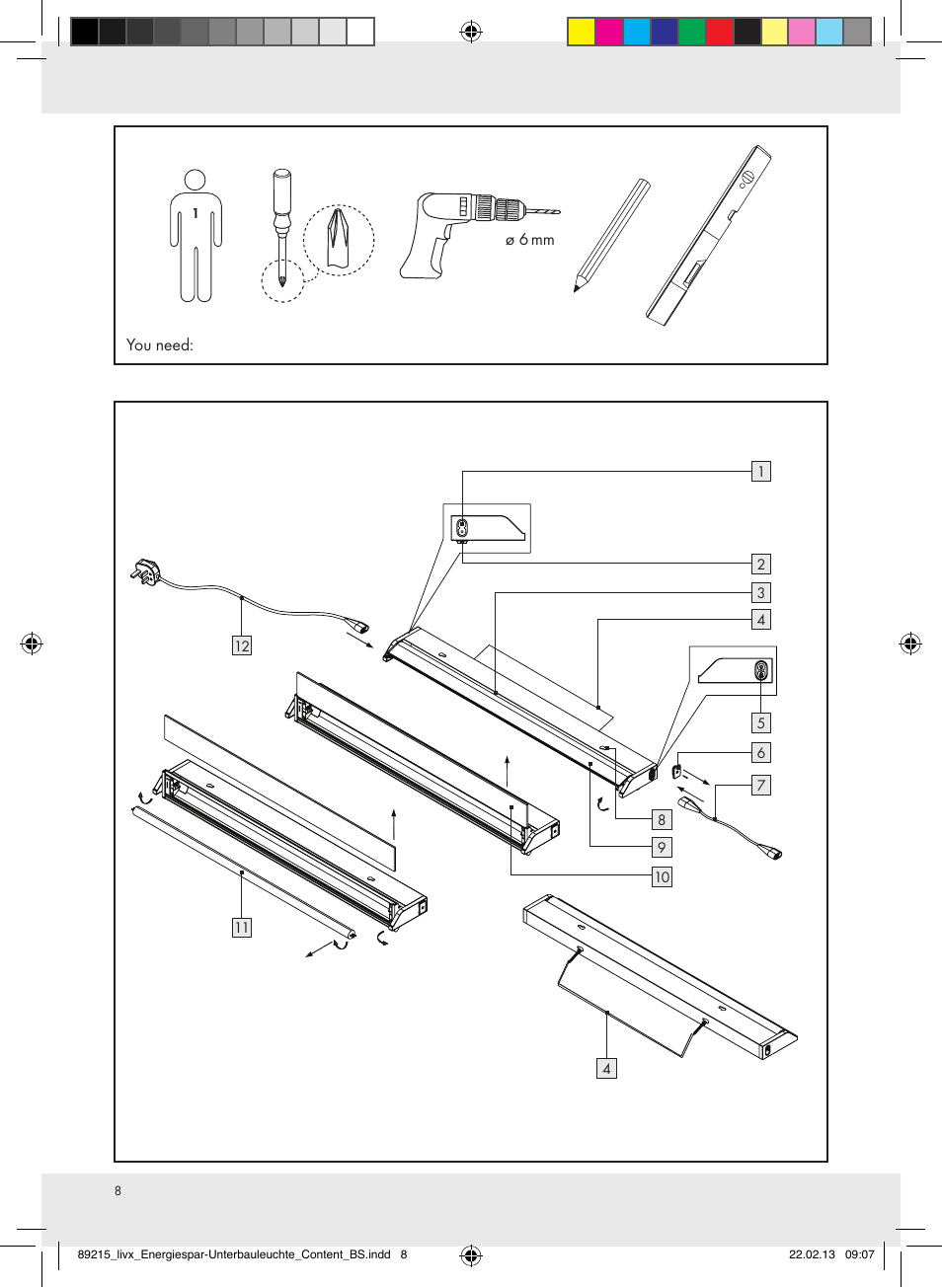 Livarno Z30802A-BS Z30802B-BS User Manual | Page 8 / 9