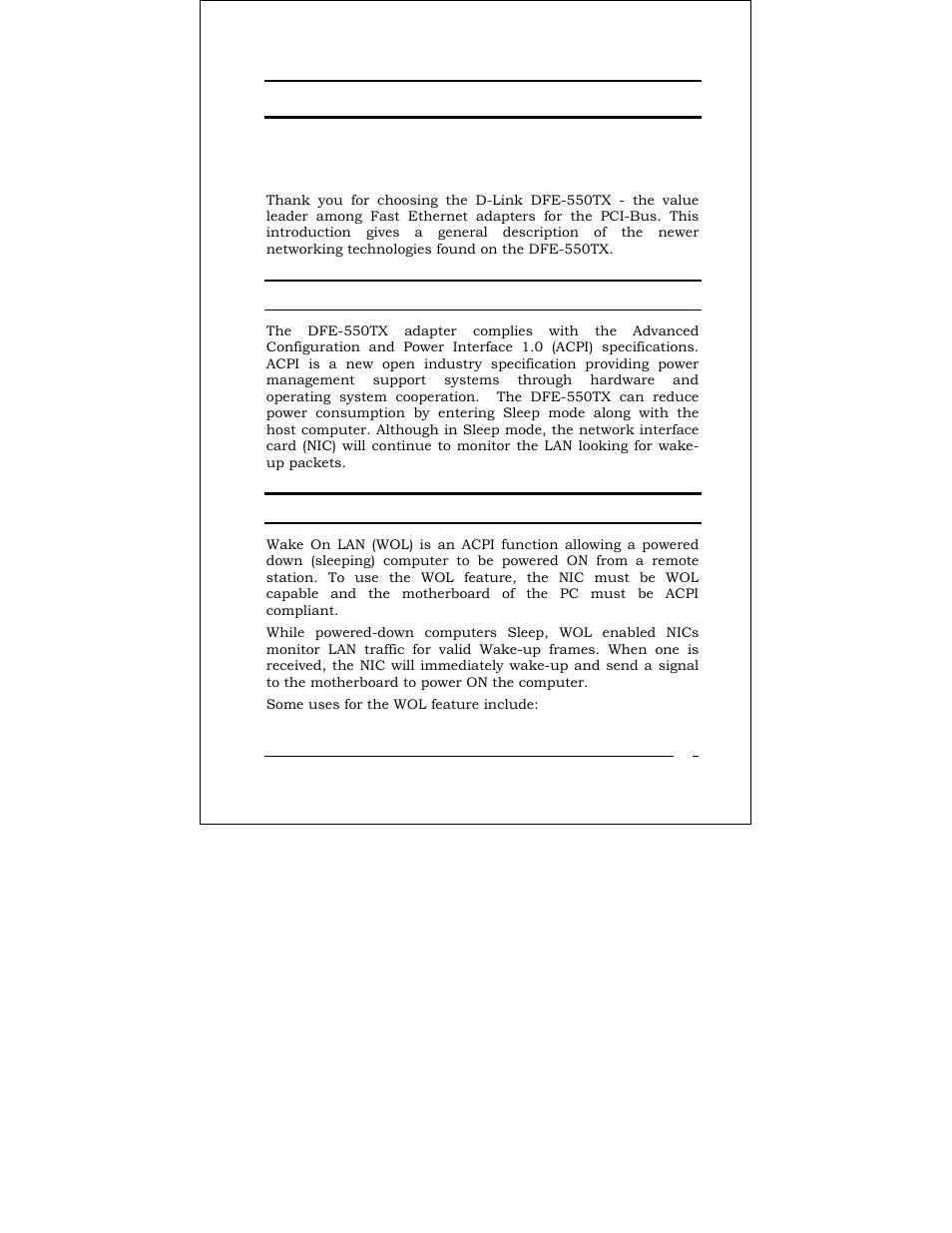 Introduction | D-Link DFE-550TX User Manual | Page 12 / 34