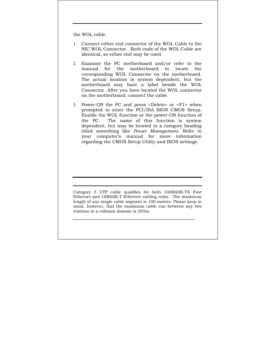 Connecting the network cable | D-Link DFE-550TX User Manual | Page 19 / 34