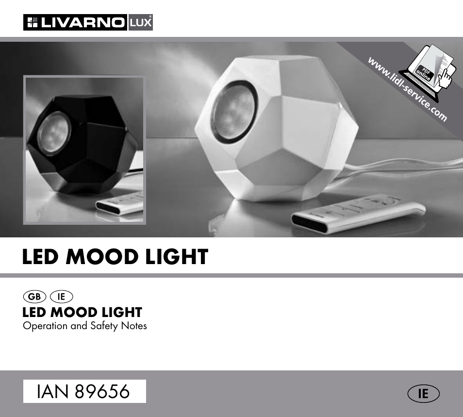 Livarno XY-1500300-B User Manual | 19 pages