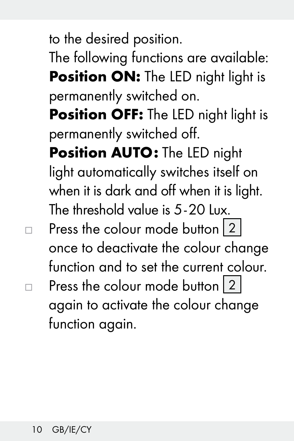 Livarno Z31499A-BS User Manual | Page 10 / 24