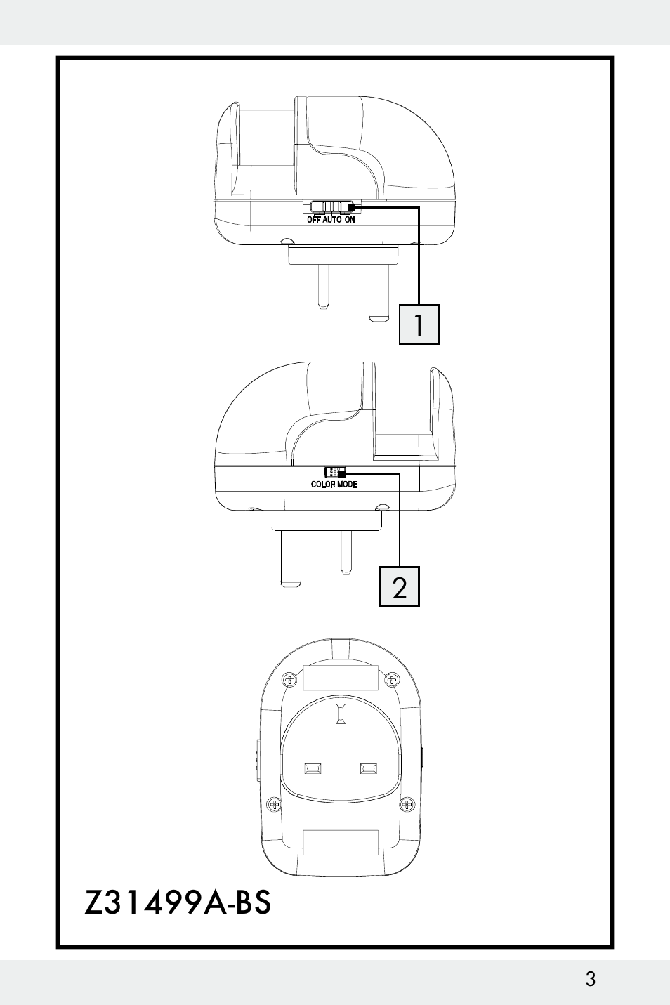 Livarno Z31499A-BS User Manual | Page 3 / 24