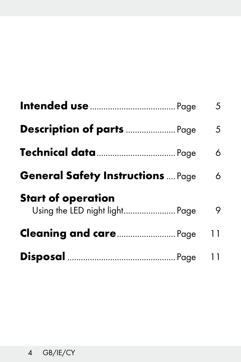 Livarno Z31499A-BS User Manual | Page 4 / 24