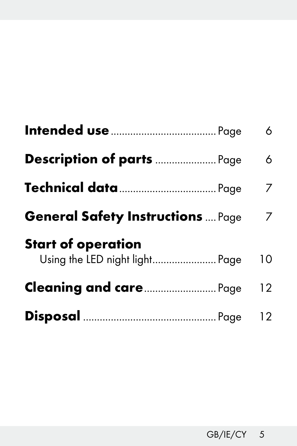 Livarno Z31499B-BS User Manual | Page 5 / 25