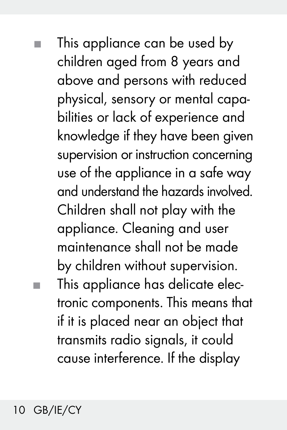 Livarno Z31499C User Manual | Page 10 / 36