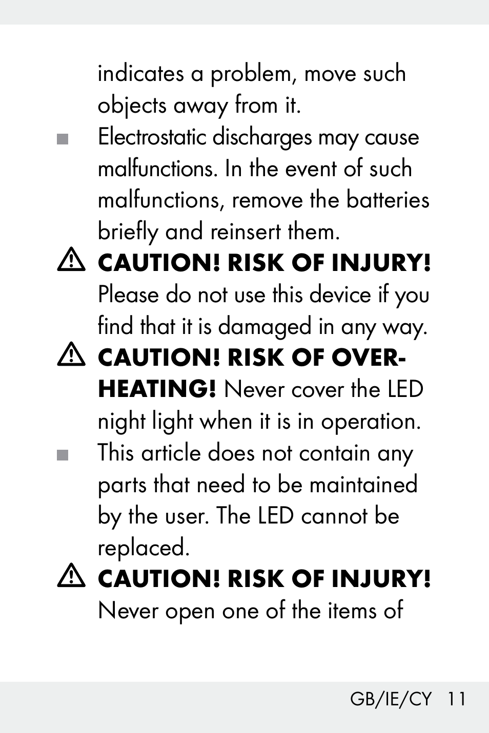 Livarno Z31499C User Manual | Page 11 / 36