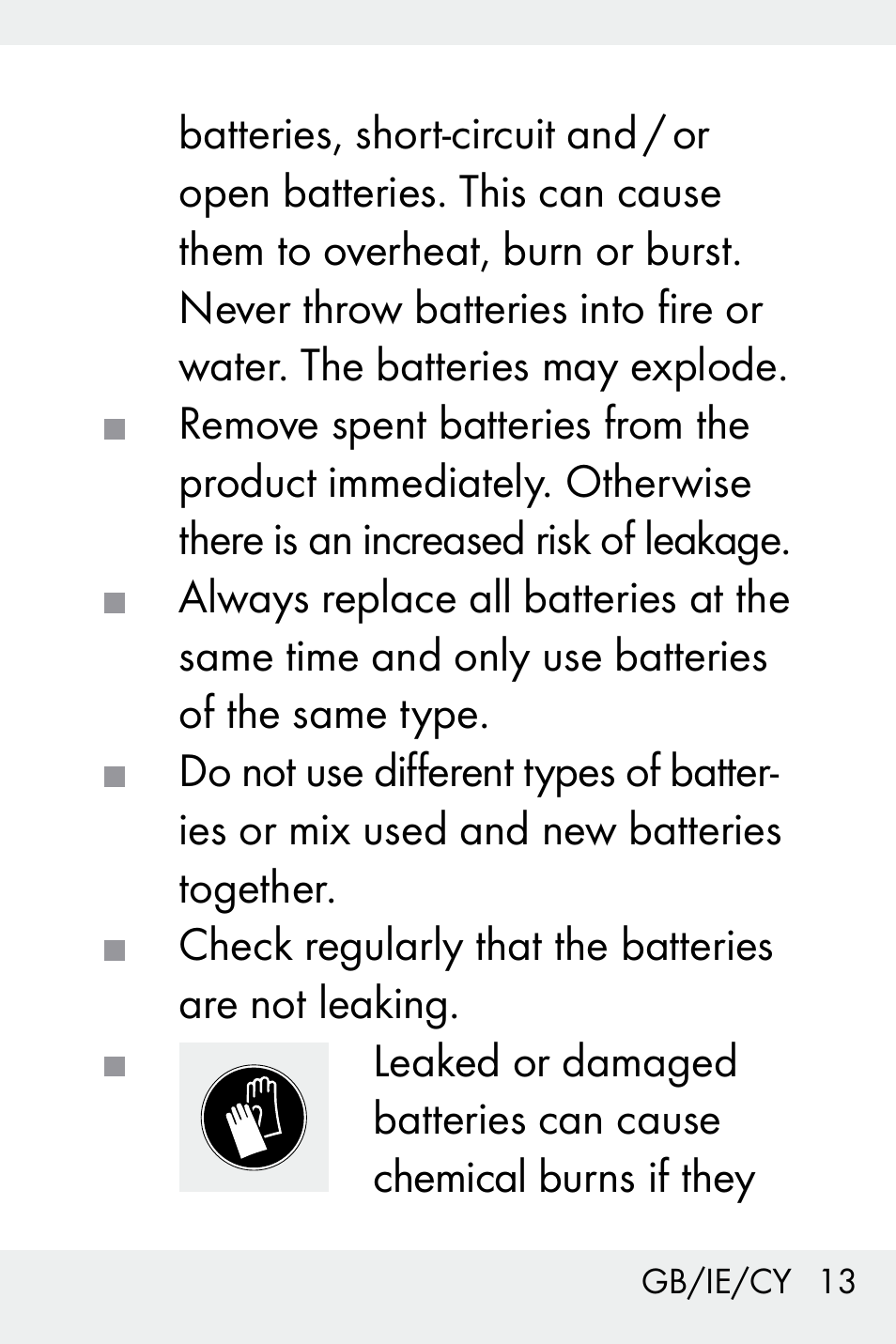 Livarno Z31499C User Manual | Page 13 / 36