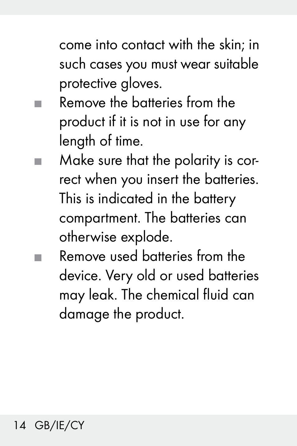 Livarno Z31499C User Manual | Page 14 / 36