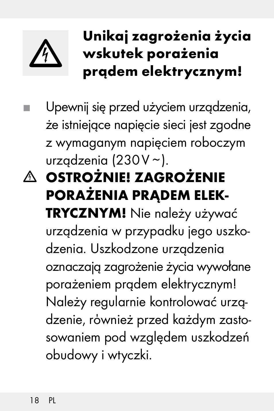 Livarno Z31499A-BS User Manual | Page 18 / 74