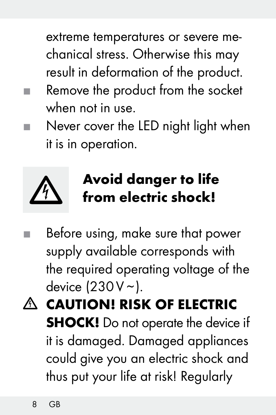 Livarno Z31499A-BS User Manual | Page 8 / 74